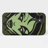 Zombie Girl iPhone Case Cool Zombie Kunstgeschenke (Rückseite (Horizontal))