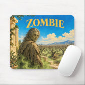 Zombie, Gothic Fantasy Monster Mousepad (Mit Mouse)