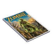 Zombie, Gothic Fantasy Monster Notizblock (Rechte Seite)
