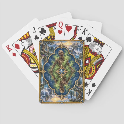 Zombie, Gothic Fantasy Monster Spielkarten (Rückseite)