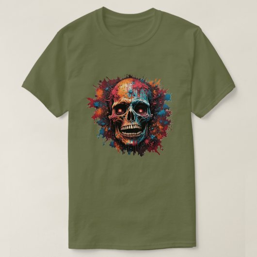 Zombie Graffiti T-Shirt (Design vorne)