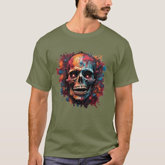 Zombie Graffiti T-Shirt (Vorderseite)