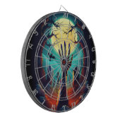 Zombie Grave Horror Dartscheibe (Vorderseite Links)