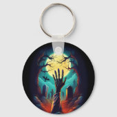 Zombie Grave Horror Schlüsselanhänger (Rückseite)