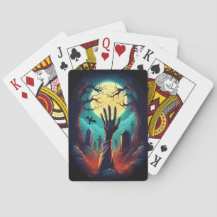Zombie Grave Horror Spielkarten