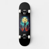 Zombie Grave Skateboard Design (Vorderseite)