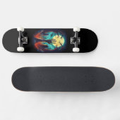 Zombie Grave Skateboard Design (Horizontal)