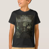 Zombie Graveyard Horror Beängstigendes Halloween T-Shirt (Vorderseite)