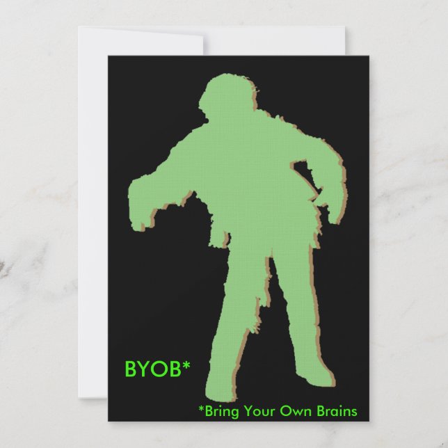 Zombie Green Silhouette (Vorderseite)