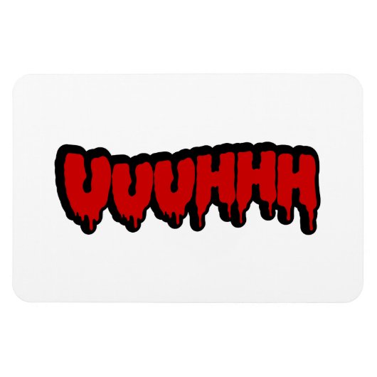 Zombie Groan Magnet (Horizontal)