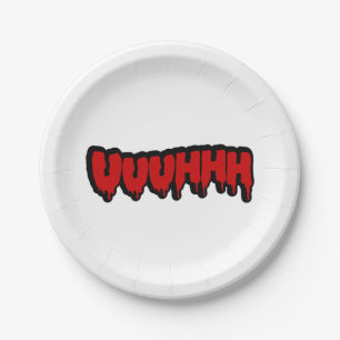 Zombie Groan Pappteller