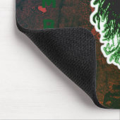 ZOMBIE - grün Mousepad (Ecke)