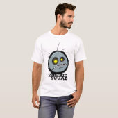Zombie-Gruppe (weiß) T-Shirt (Vorne ganz)