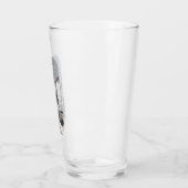 Zombie Guitar Musician Fantasy Art Glass Cup Glas (Links)