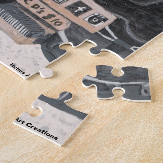 Zombie Guitar Musician Medium Jigsaw Puzzle (Seite)