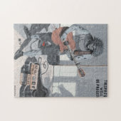 Zombie Guitar Musician Medium Jigsaw Puzzle (Horizontal)