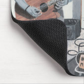 Zombie Guitar Musician Mousepad (Ecke)