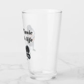 Zombie Guitar Rock Musician Fantasy Art Glass Cup Glas (Links)