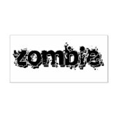 Zombie Gummistempel (Prägung)