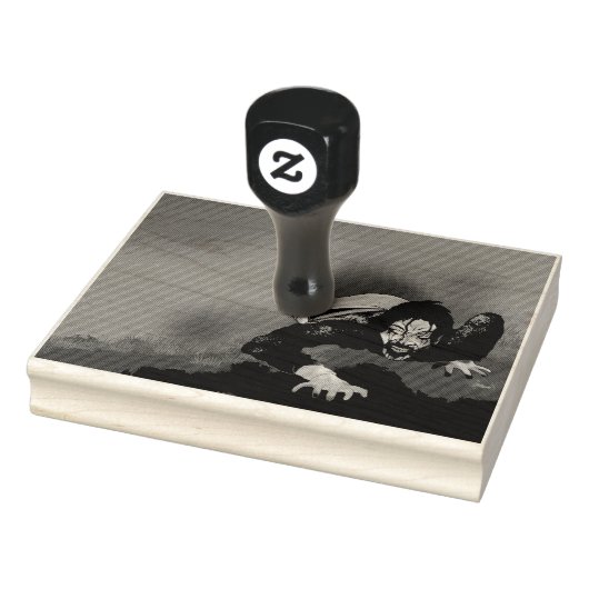 Zombie Gummistempel (Stempel)