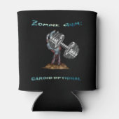 Zombie Gym: Cardio Optional Zombie Gym Dosenkühler (Rückseite)