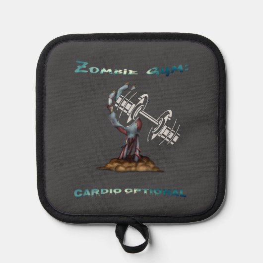 Zombie Gym: Cardio Optional Zombie Gym Topflappen (Vorderseite)