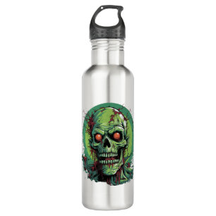 Zombie Halloween Edelstahlflasche