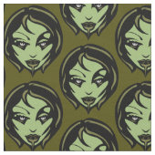 Zombie Halloween Fabric Halloween Stoffe Custom (Nahaufnahme)