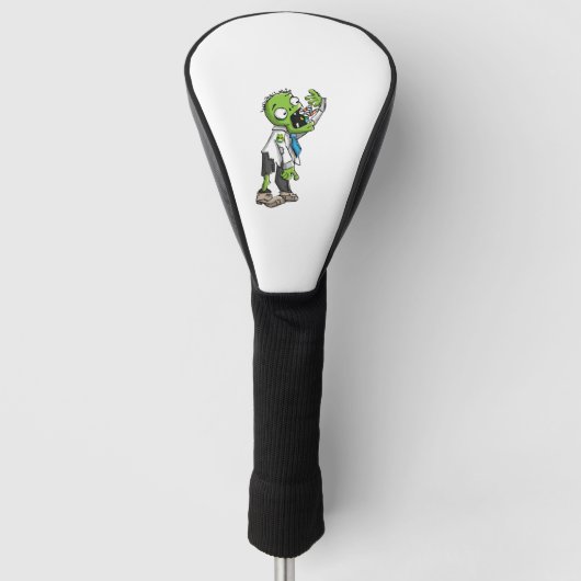 Zombie Halloween Golf Headcover (Vorderseite)