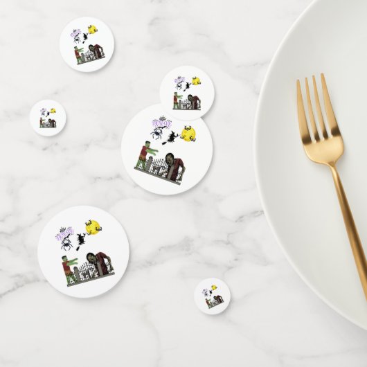 Zombie Halloween Land Table Confetti Konfetti (Gruppe)