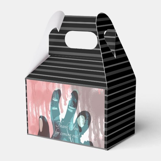 Zombie Halloween-Party Gevor Box Geschenkschachtel (Vorderseite)