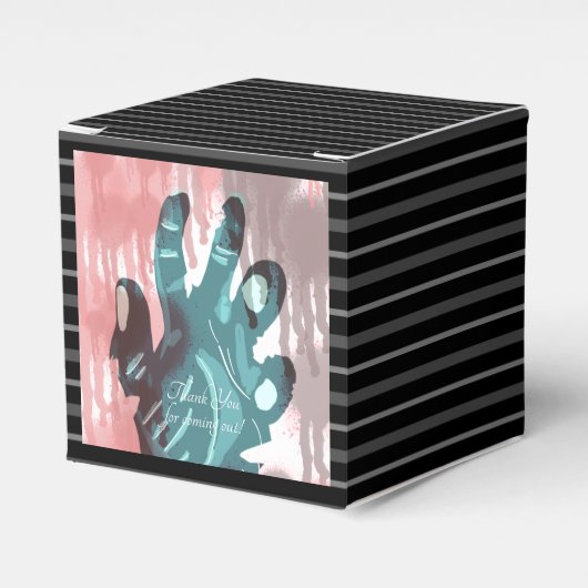 Zombie Halloween-Party Gevor Box Geschenkschachtel (Vorderseite)