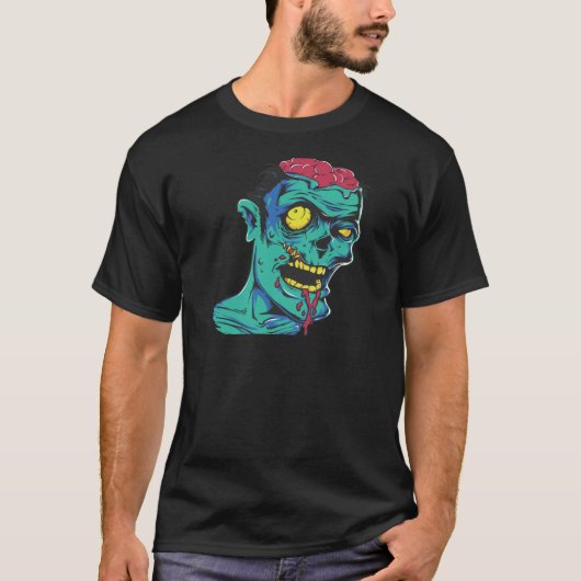 Zombie Halloween Shirt (Vorderseite)