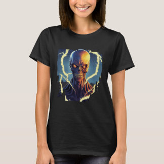Zombie Halloween Untoter Teufel Tod Blut T-Shirt