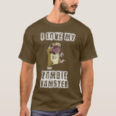 Zombie Hamster T-Shirt (Vorderseite)