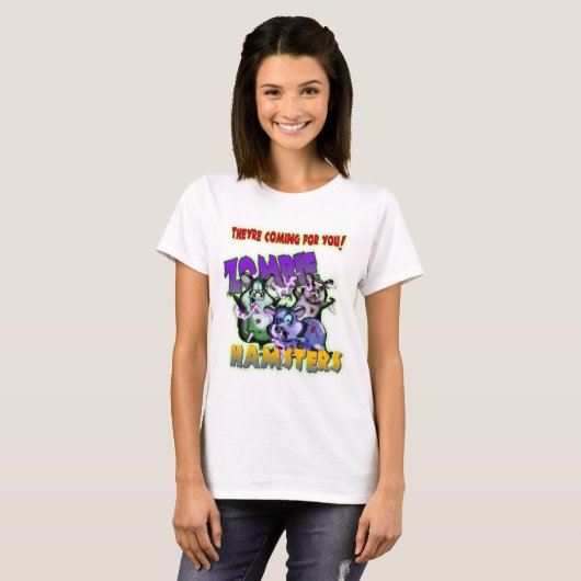 ZOMBIE-HAMSTER! T-Shirt (Vorne ganz)