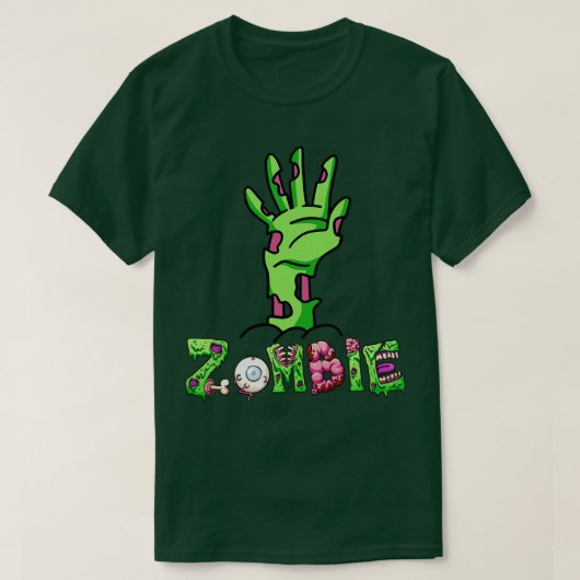 Zombie Hand 1 T-Shirt (Design vorne)