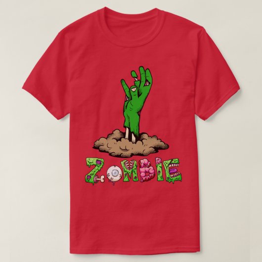 Zombie Hand 3 T-Shirt (Design vorne)