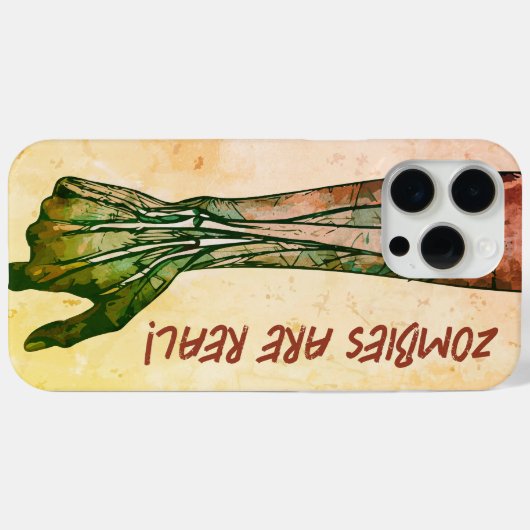 Zombie Hand Case-Mate iPhone Hülle (Rückseite (Horizontal))