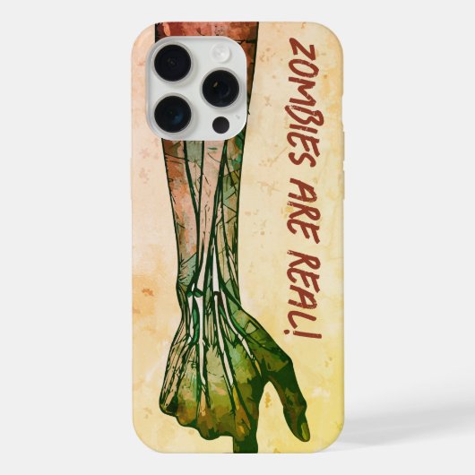 Zombie-Hand iPhone Hülle (Rückseite)