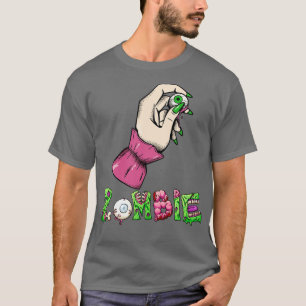 Zombie Hand mit Augapfel T-Shirt