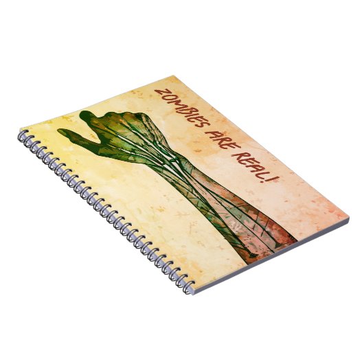 Zombie Hand Notizblock (Rechte Seite)