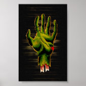 Zombie Hand Poster (Vorne)