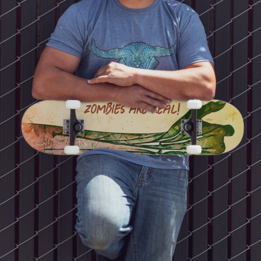Zombie Hand Skateboard (Außenbereich 3)