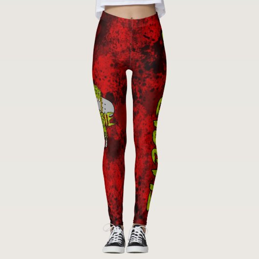 Zombie Hand SKT Leggings (Vorderseite)