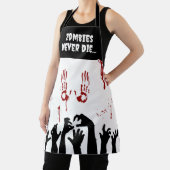 Zombie Hands and Blood Spritzer Horror Schürze (InSitu)