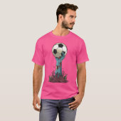 Zombie Hands Soccer Funny Horror Scary Halloween C T-Shirt (Vorne ganz)