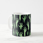 Zombie Hands Tasse (Vorderseite Links)