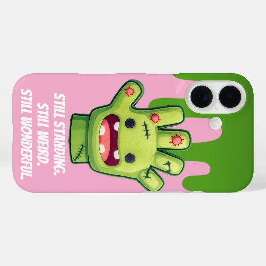 Zombie Handy Case (Rückseite (Horizontal))