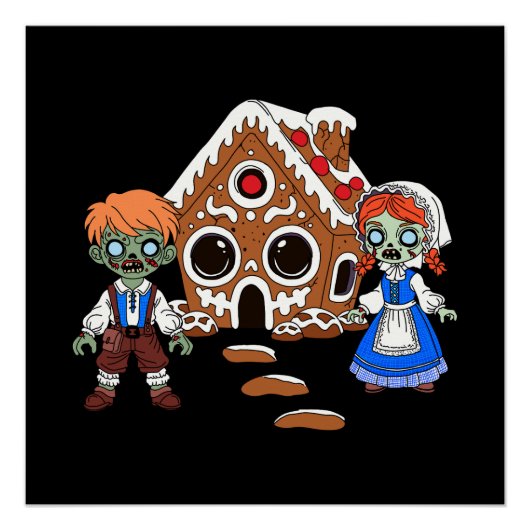 Zombie Hansel und Gretel Poster (Vorderseite)